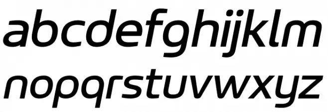 LT Wave Italic Fuentes MINÚSCULAS