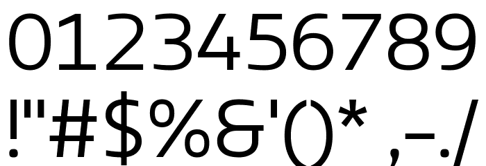 LT Wave Light Font OTHER CHARS