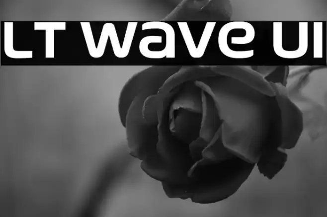 LT Wave UI Font examples