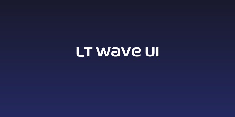 LT Wave UI Social Header