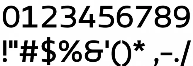 LT Wave Font OTHER CHARS