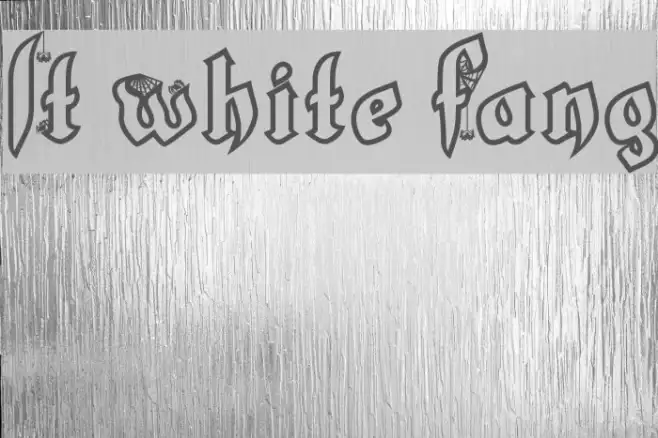 LT White Fang Example 1