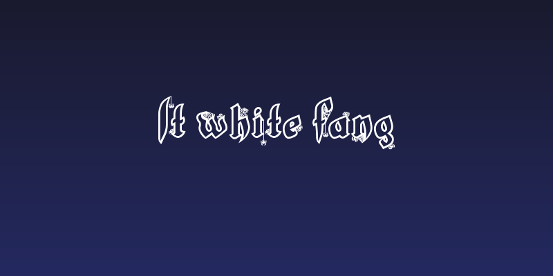 LT White Fang Social Header