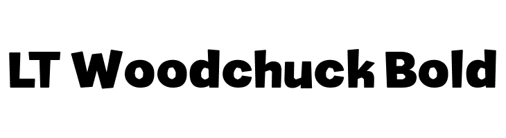 LT Woodchuck Bold  免费字体下载