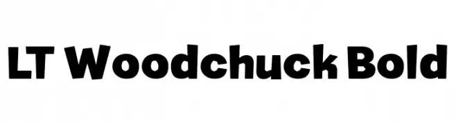 LT Woodchuck Bold  Frei Schriftart Herunterladen