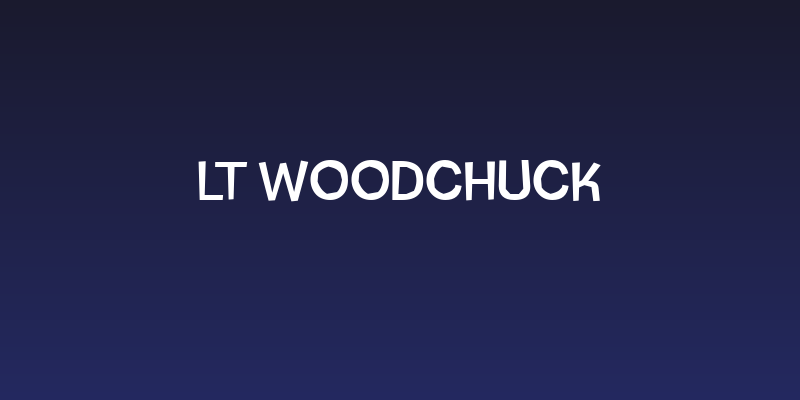 LT Woodchuck Social Header