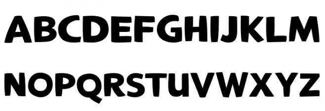 LTCrafted-Bold Font Litere mari