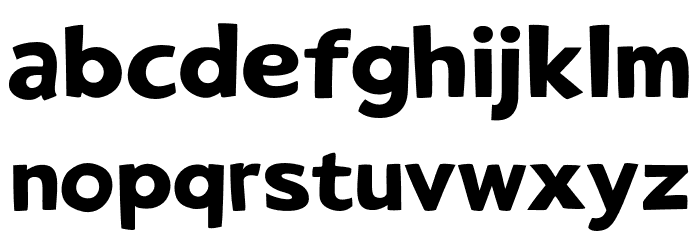 LTCrafted-Bold Font Litere mici