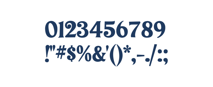 LTFunk-Bold Other Characters