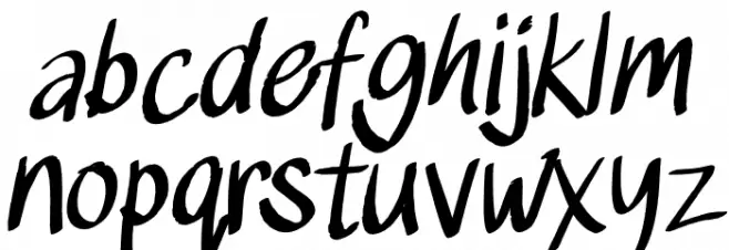 LTIndoor-Regular Schriftart Kleinbuchstaben