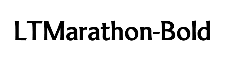 LTMarathon-Bold  नि: शुल्क फ़ॉन्ट्स डाउनलोड