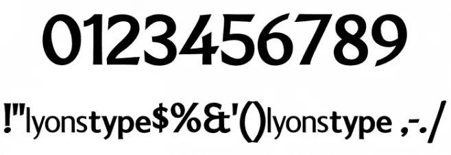 LTMarathon-Bold Font OTHER CHARS