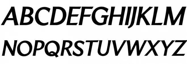 LTMarathon-BoldItalic Schriftart Groß