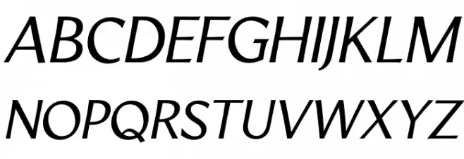 LTMarathon-Italic Schriftart Groß