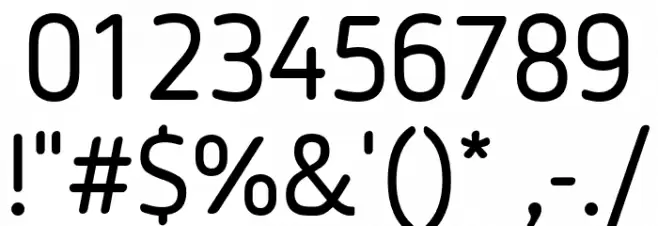 LTReponse Rounded Two Font OTHER CHARS