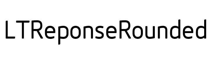 LTReponse Rounded  免费字体下载