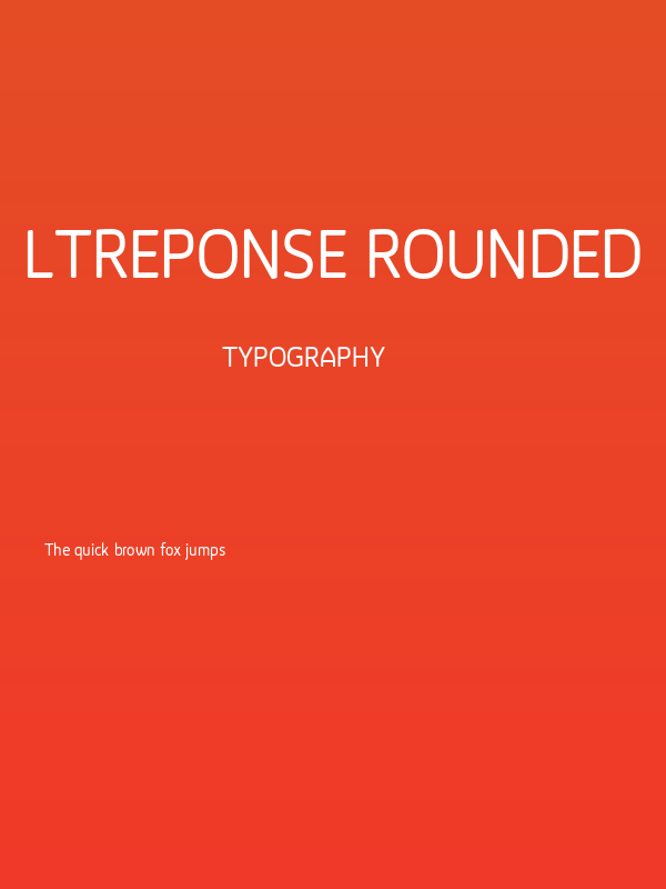 LTReponse Rounded Poster