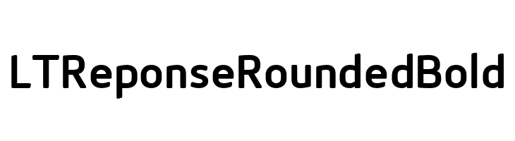 LTReponseRoundedBold  les polices de caractères gratuit tlcharger