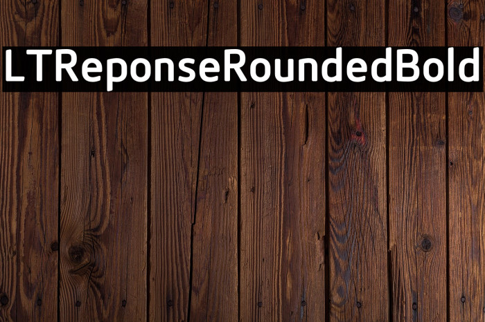 LTReponseRoundedBold Example 1