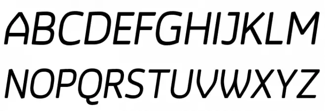LTReponseRoundedItalic Schriftart Groß