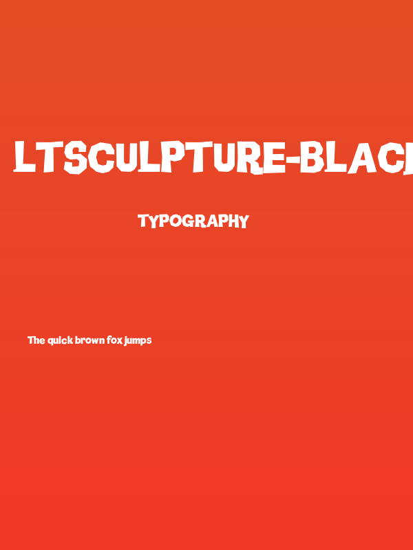 LTSculpture-Black Poster