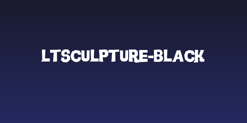 LTSculpture-Black Social Header