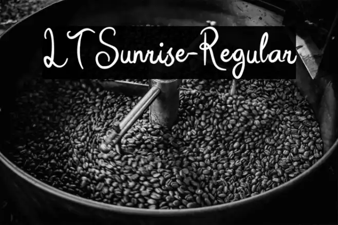 LTSunrise-Regular Example 3