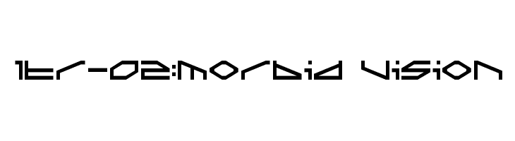 ltr-02:morbid vision Font