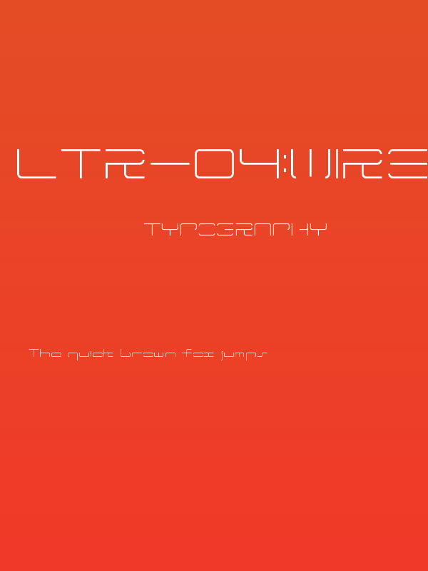ltr-04:wireflame Poster