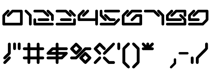 ltr-06:artcore Font OTHER CHARS