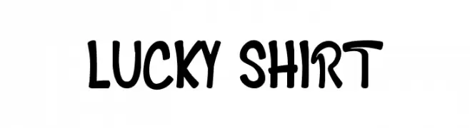 LUCKY SHIRT  Descarca Fonturi Gratis