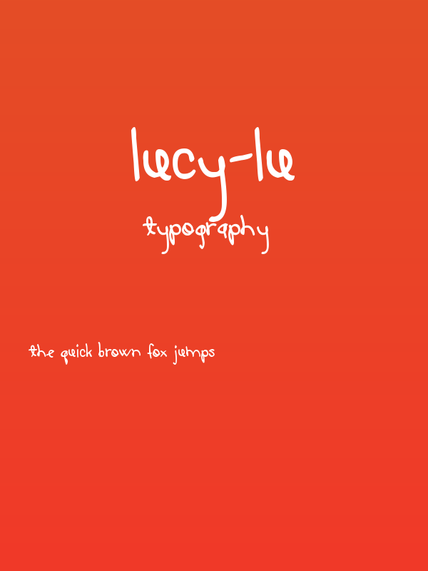 LUCY-LU Poster