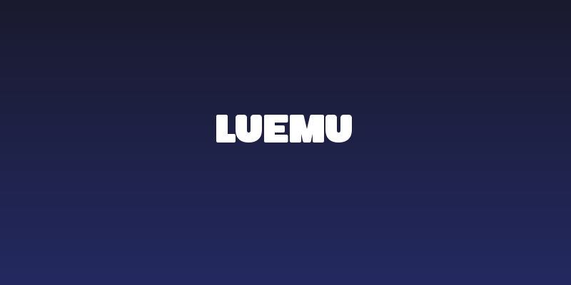 LUEMU Social Header