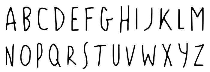 LUPINES demo Font Litere mari