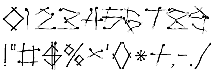 LUSIVERS Font OTHER CHARS