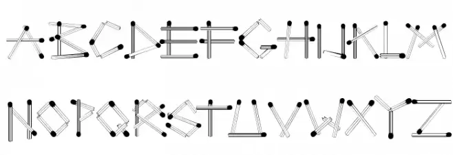 LUSIVERS Schriftart Groß