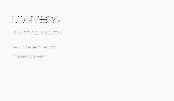 LUSIVERS Business Card