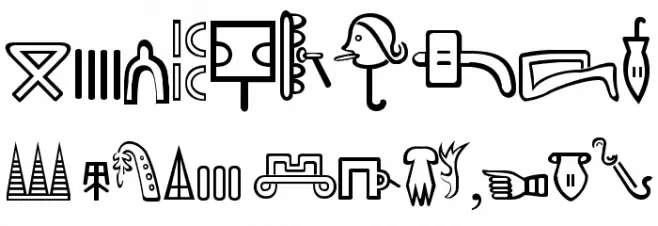 LUWHITTB Font OTHER CHARS