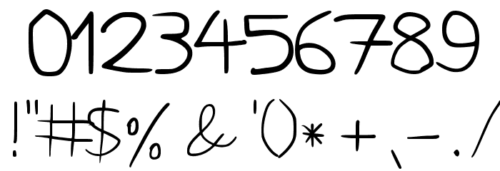 Lu9y Font OTHER CHARS