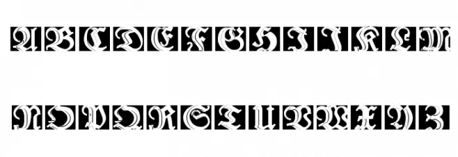 LuFraktorsoBroad Шрифта ВЕРХНИЙ