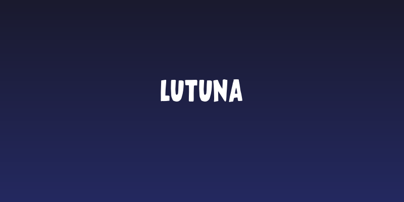 LuTuna Social Header