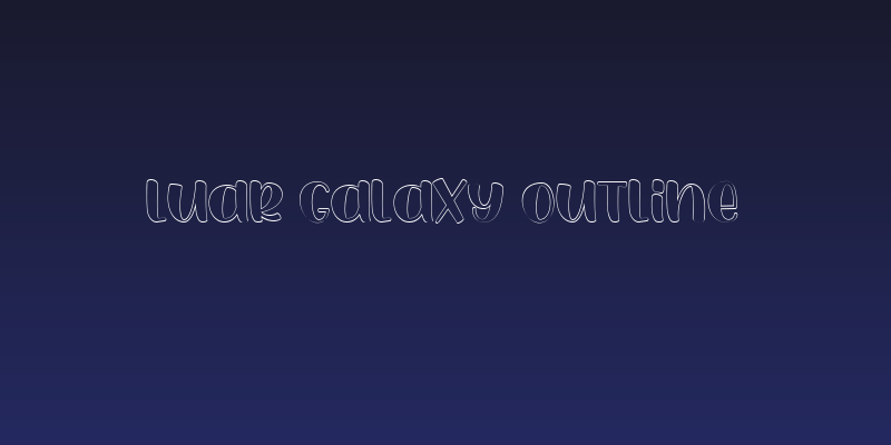 Luar Galaxy Outline Social Header