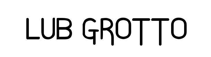 Lub Grotto  Frei Schriftart Herunterladen