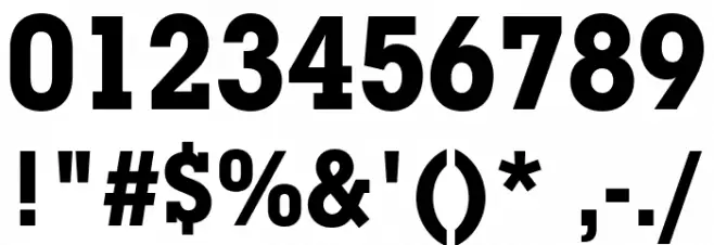 LubalinGraphStd-BoldCond Font OTHER CHARS