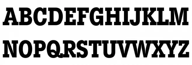 LubalinGraphStd-BoldCond خط أحرف كبيرة