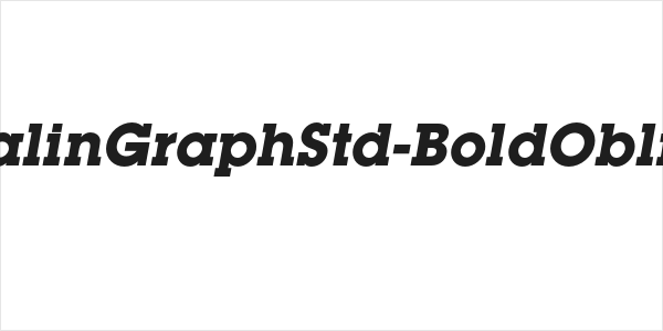 LubalinGraphStd-BoldOblique Logo