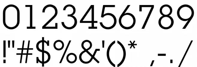 LubalinGraphStd-Book フォント その他の文字