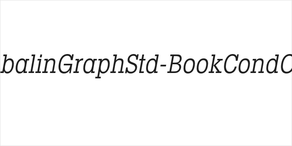LubalinGraphStd-BookCondObl Logo