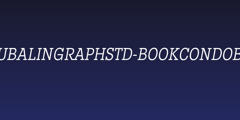 LubalinGraphStd-BookCondObl Social Header