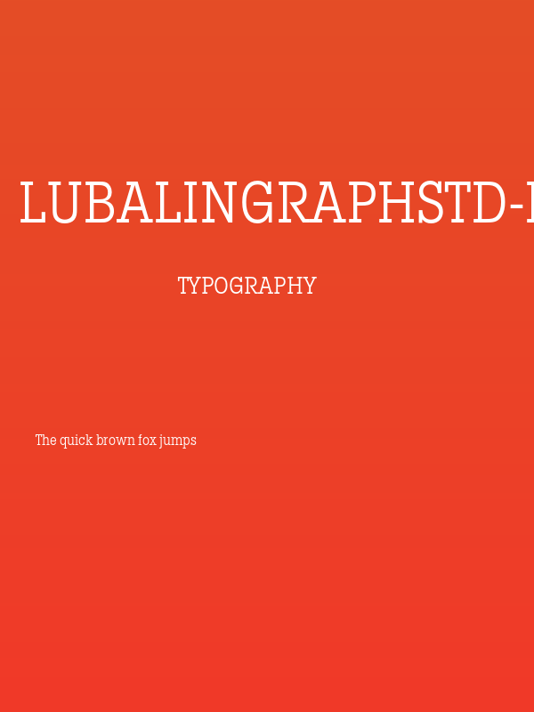 LubalinGraphStd-BookCond Poster